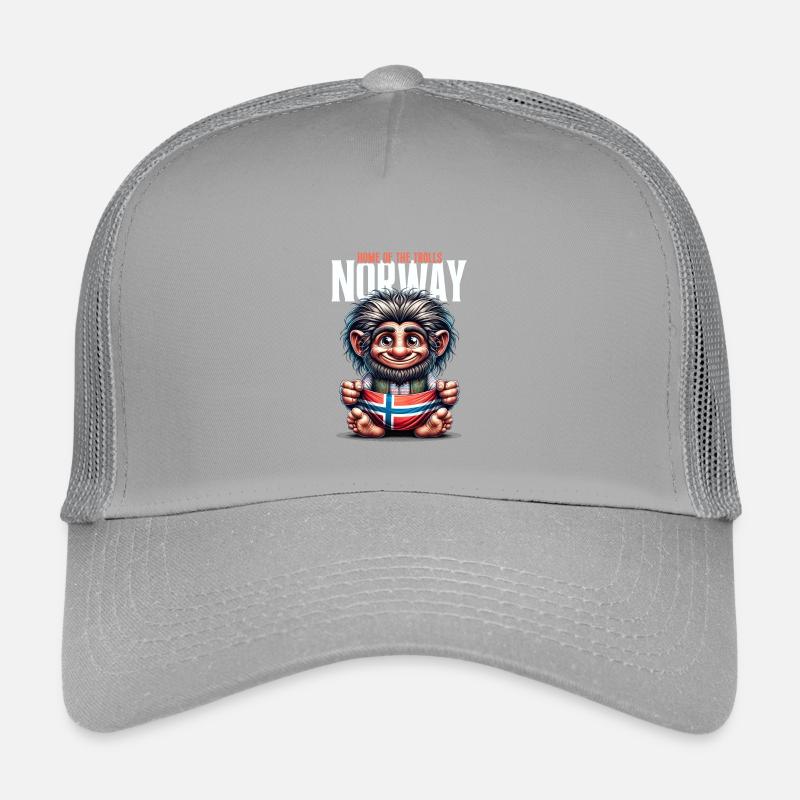 Norwegian Troll with Flag – Home of Kids’ Trucker Cap