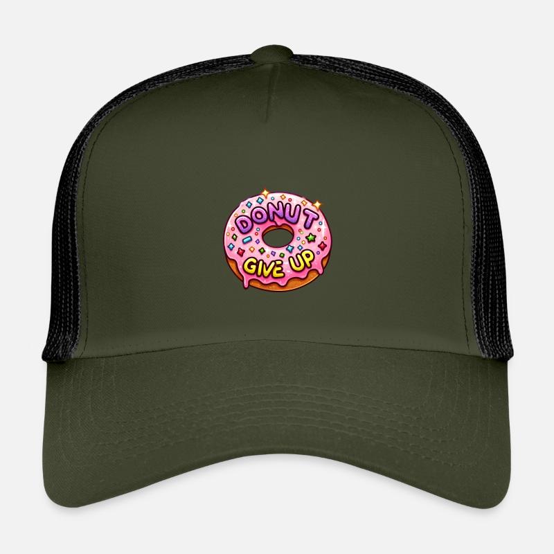 Donut Give Up Kids’ Trucker Cap