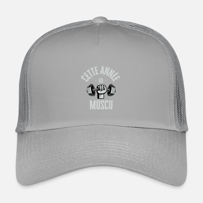 Cette année go muscu Casquette trucker enfant