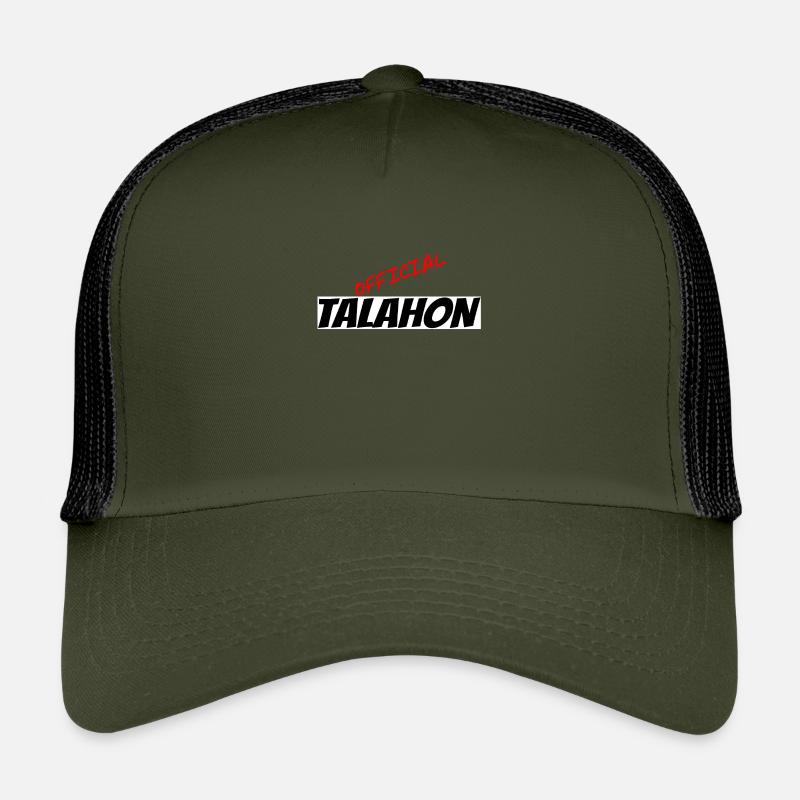 Official Talahon - Kinder Trucker-Cap - Olive/Schwarz
