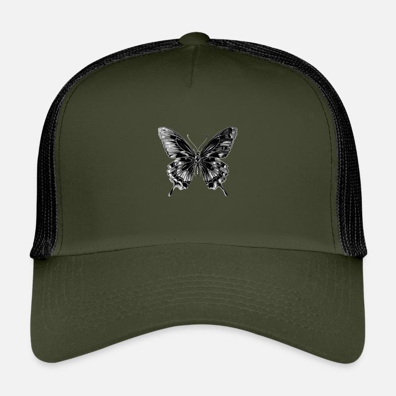 ailes de papillon papillons colorés Casquette trucker enfant