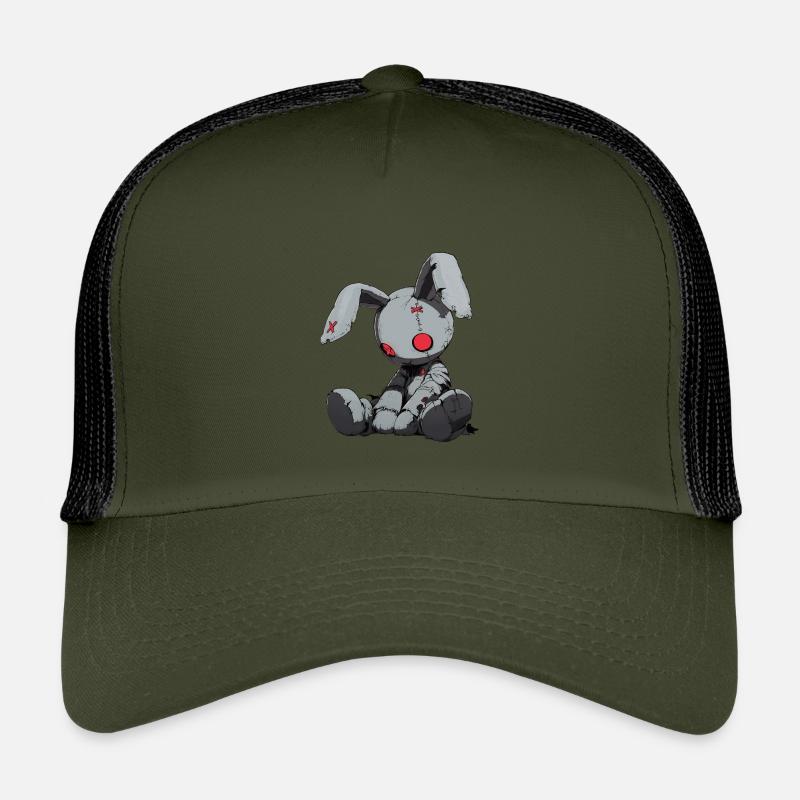 Goth Bunny Doll Bunny Gothic Doll Gift Kids’ Trucker Cap
