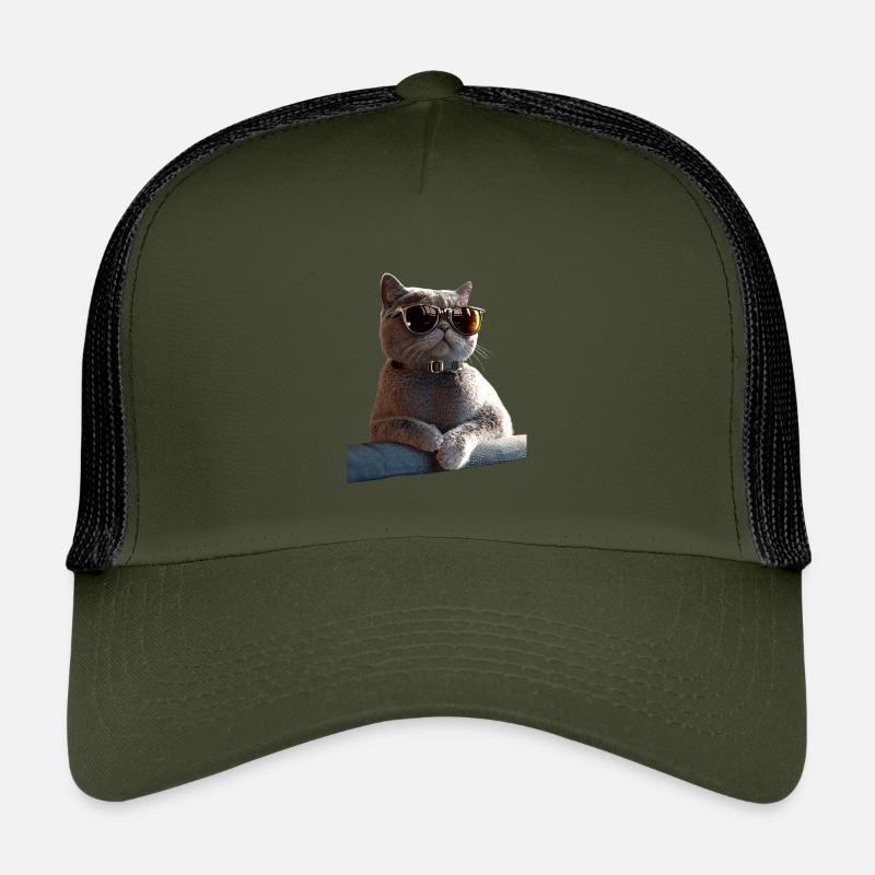 Britisch Kurzhaar Katze BKH Katzenmama Süße Katzen Kinder Trucker-Cap