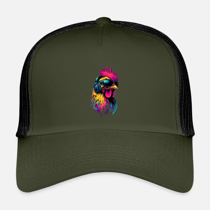 Poulet Poulet Poule Ferme Fermier Poulets mignons Casquette trucker enfant