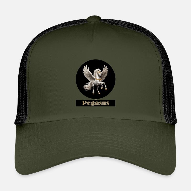 Pégase Cheval Ailé Majesté Casquette trucker enfant
