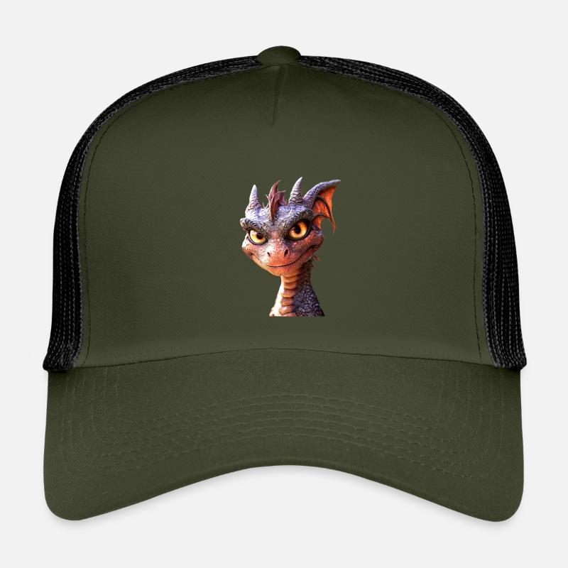 Dragon Créature mythique Dragon Lover Dragon de feu Casquette trucker enfant