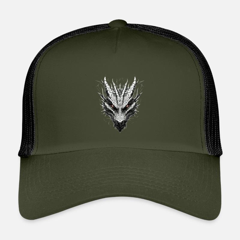 Dragon Créature mythique Dragon Lover Dragon de feu Casquette trucker enfant