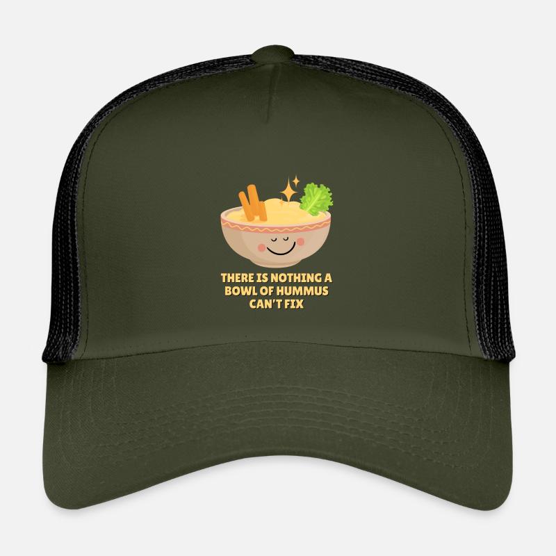 Nous aimons le houmous Casquette trucker enfant
