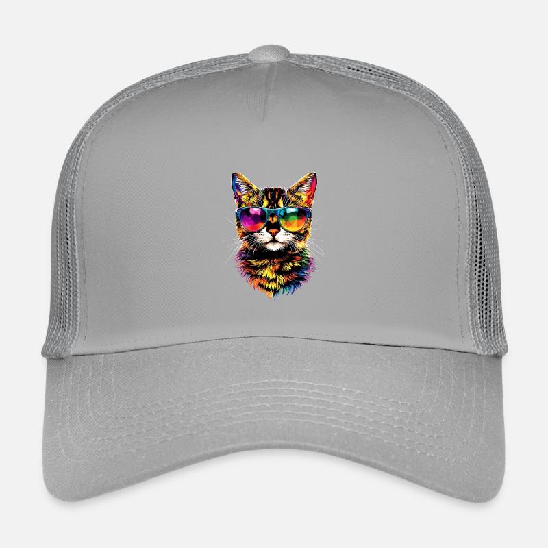 Chat Bengal Chat Léopard Chat Leopardette Chats Bengale Casquette trucker enfant