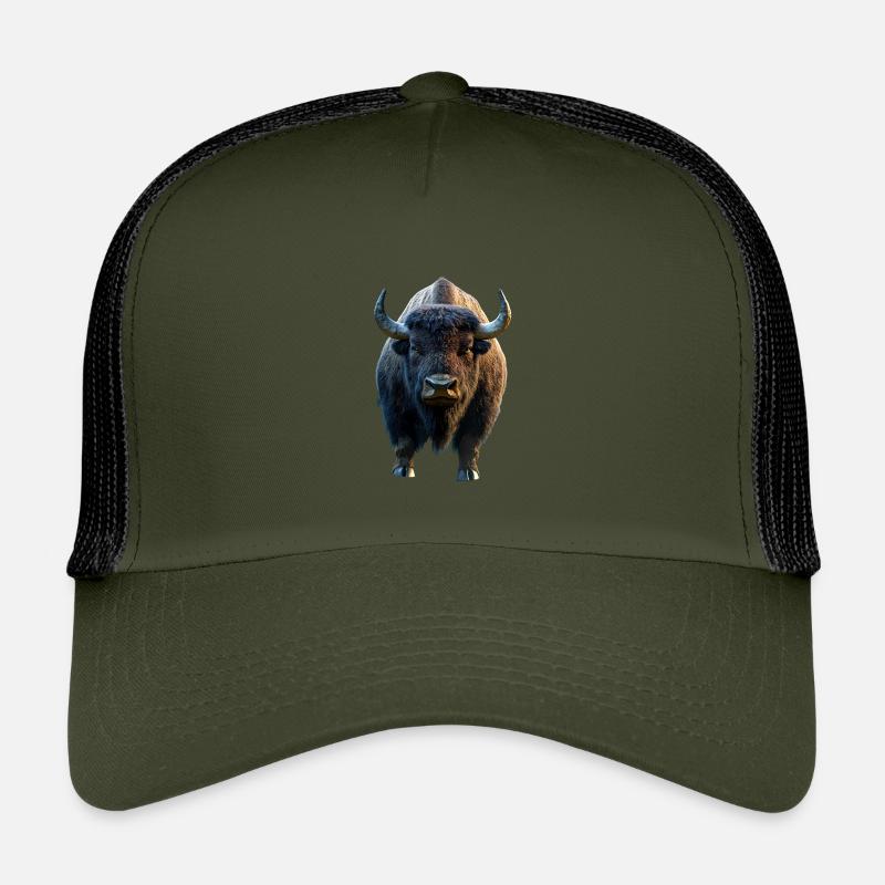 Bison, Bison, Bovins sauvages, Bison, Bison d’Amérique Casquette trucker enfant