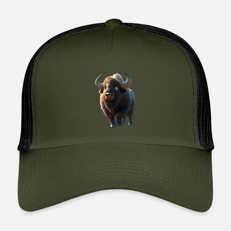 Bison, Bison, Bovins sauvages, Bison, Bison d’Amérique Casquette trucker enfant
