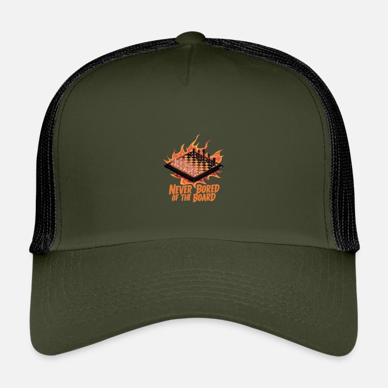 Chess is never boring Chessboard Kids’ Trucker Cap