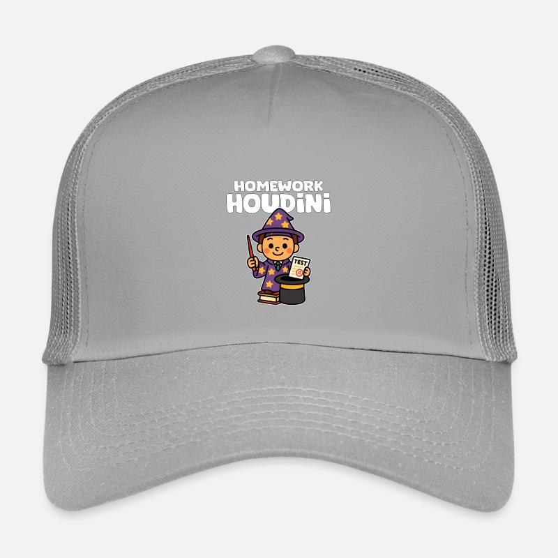 DEVOIRS HOUDINI - CADEAU ENSEIGNANT Casquette trucker enfant
