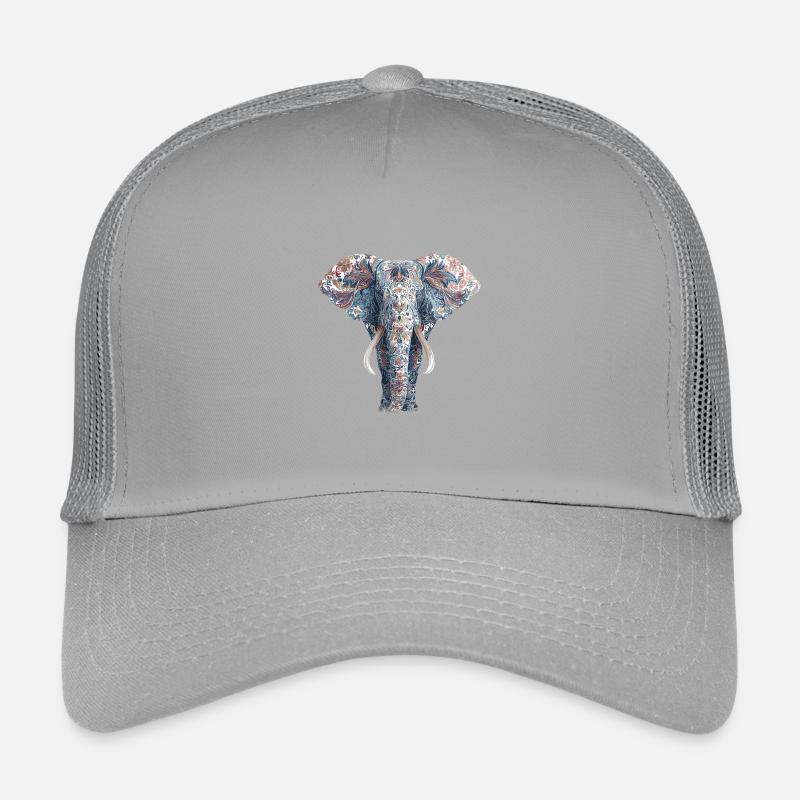 Éléphant Proboscis Afrique Safari Wilderness Éléphant Casquette trucker enfant