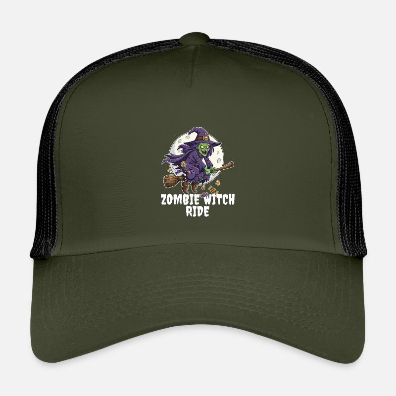 CAVALCATA DI STREGHE ZOMBIE - HALLOWEEN ZOMBIE Cappellino trucker bambino