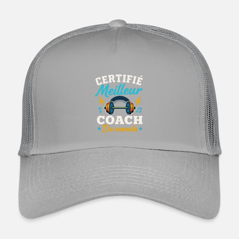Zertifiziert als bester Coach der Welt Kinder Trucker-Cap