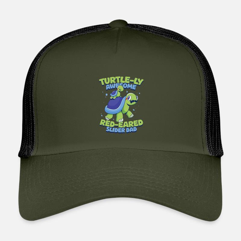Red-eared Turtle Kids’ Trucker Cap