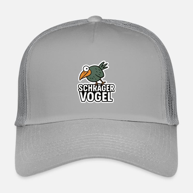 Oiseau étrange, strident et fou Casquette trucker enfant