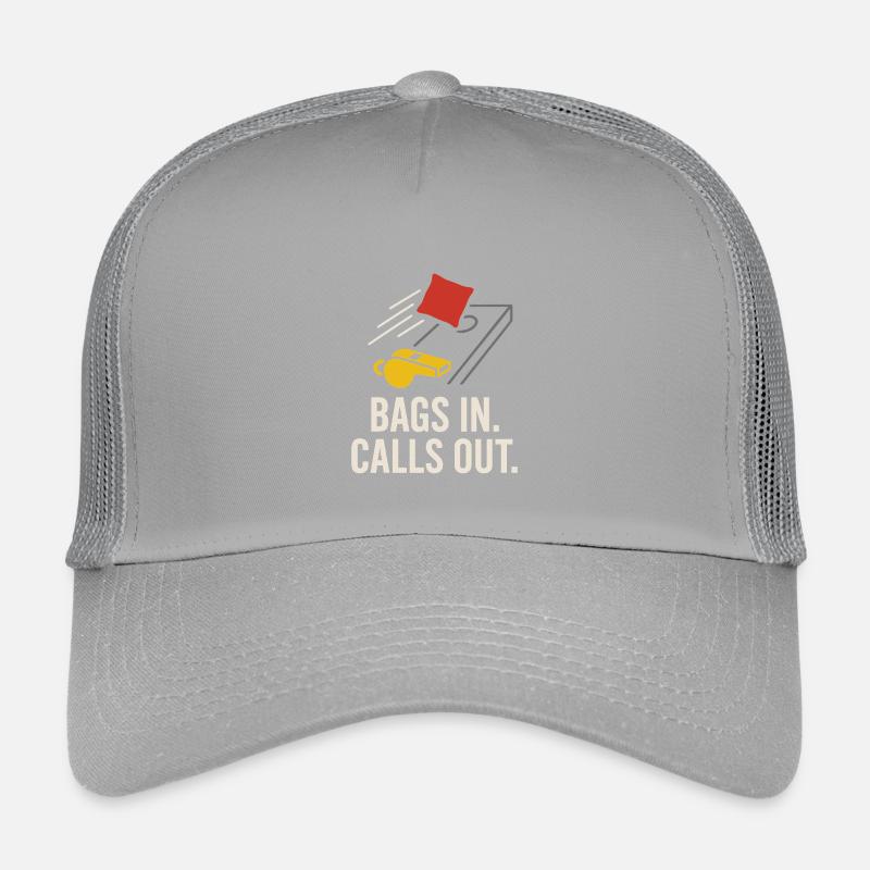 Cornhole Refere Offizielles Schiedsrichter Kinder Trucker-Cap