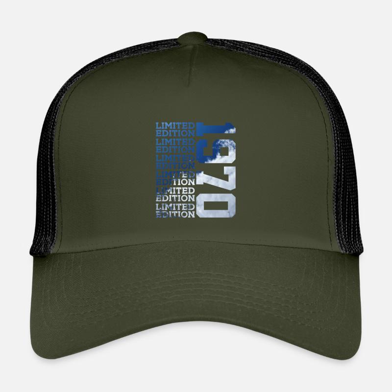 56 ANS ÉDITION LIMITÉE 1970 56E ANNIVERSAIRE Casquette trucker enfant