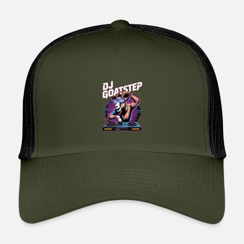 DJ GOATSTEP Rave Electro Goat DJ Party Kids’ Trucker Cap