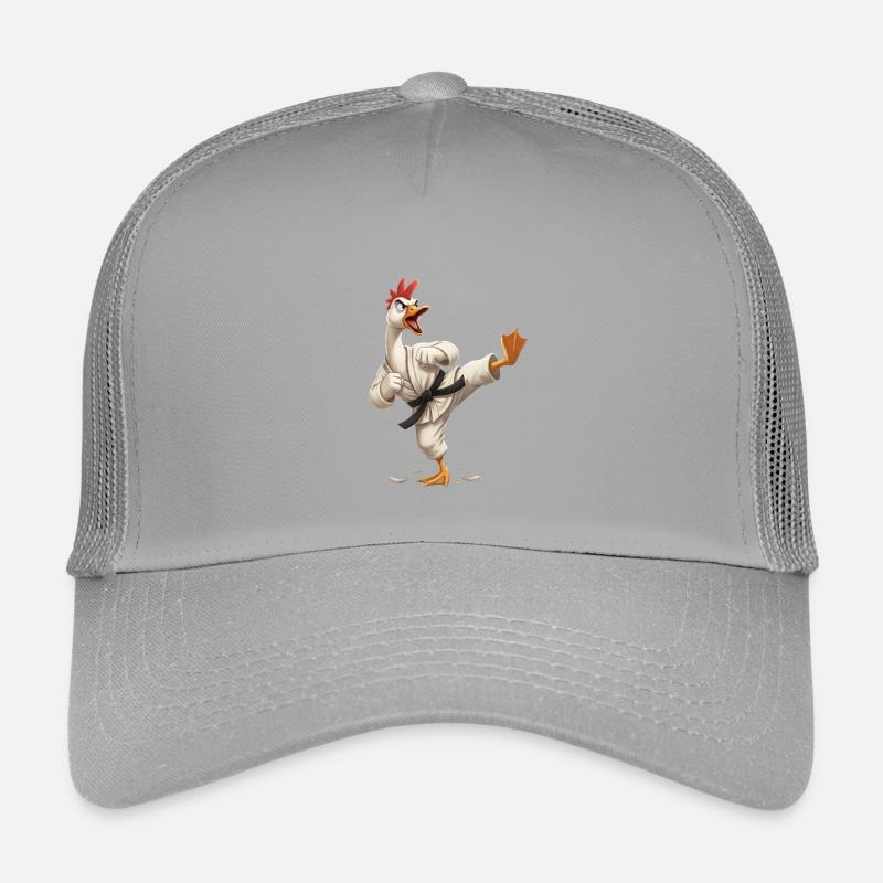 Kampfhahn Karateheld Kinder Trucker-Cap