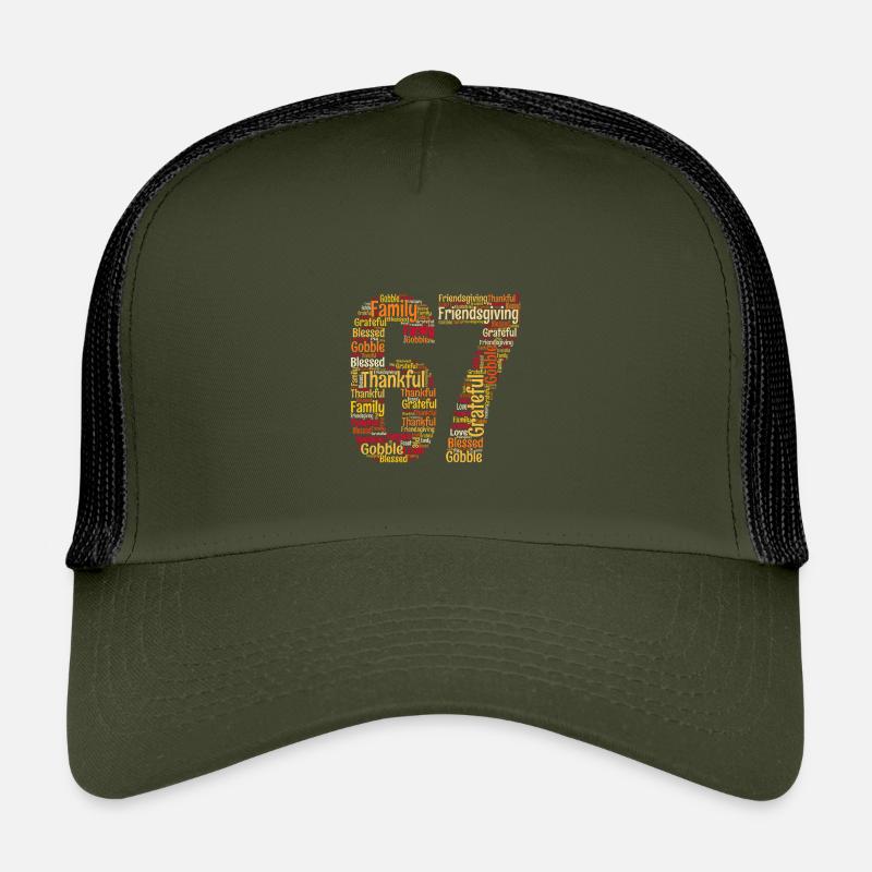 Thanksgiving 67 Meme – Gen Alpha Slang Kinder Trucker-Cap