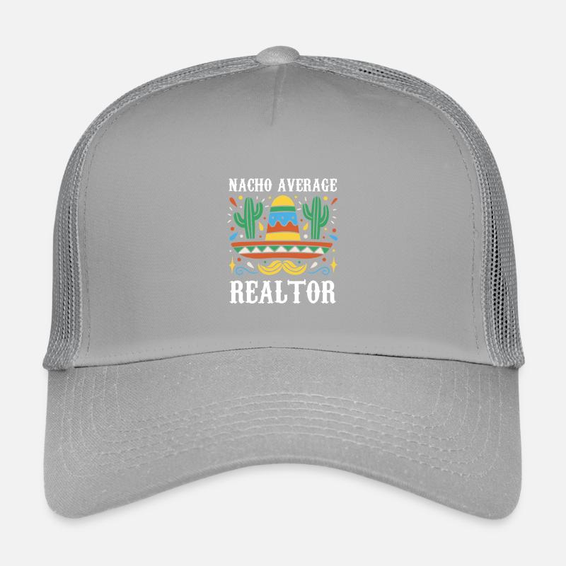 Nacho Average Realtor Kinder Trucker-Cap