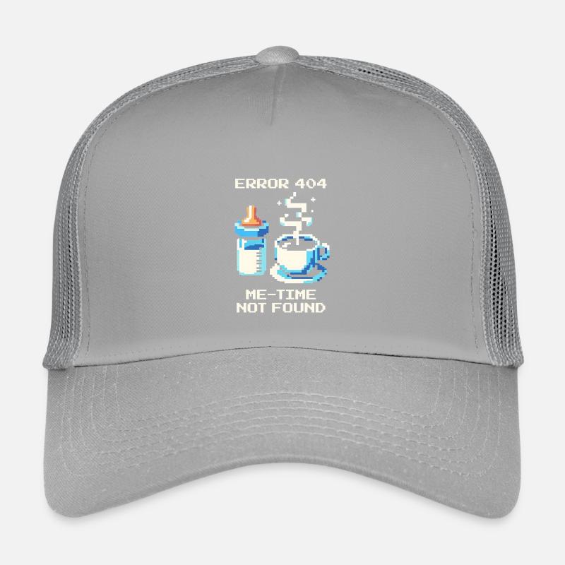 Error 404: Me-Time is missing | Mom, Coffee, Everyday Life Kids’ Trucker Cap