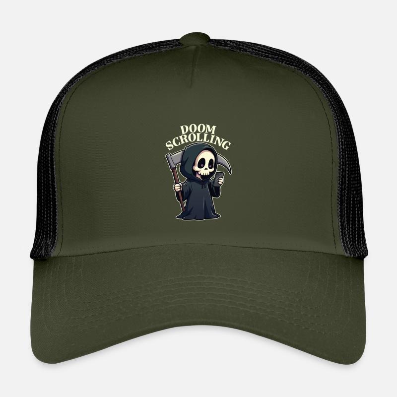Doom Scrolling Kids’ Trucker Cap