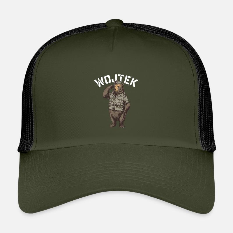 Wojtek Explorer Ours Casquette trucker enfant