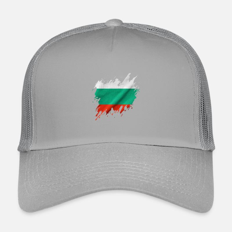 Drapeau bulgare, style déchiré Casquette trucker enfant