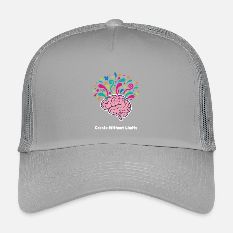 Gedankenfarben Hirn Explosion Kinder Trucker-Cap