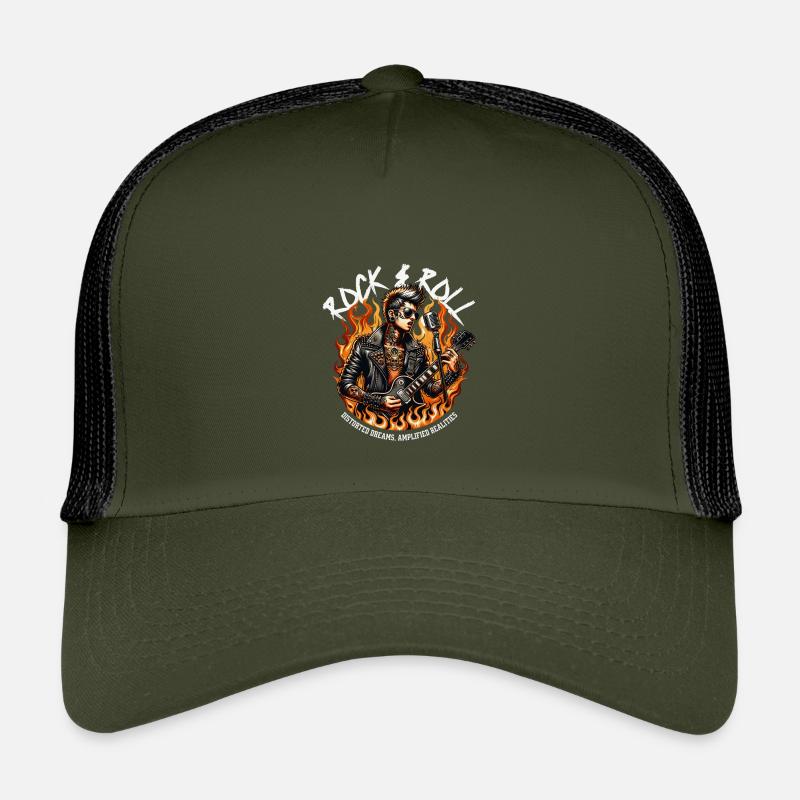 Rock and Roll Always and Forever Rockabilly 2025 Kids’ Trucker Cap