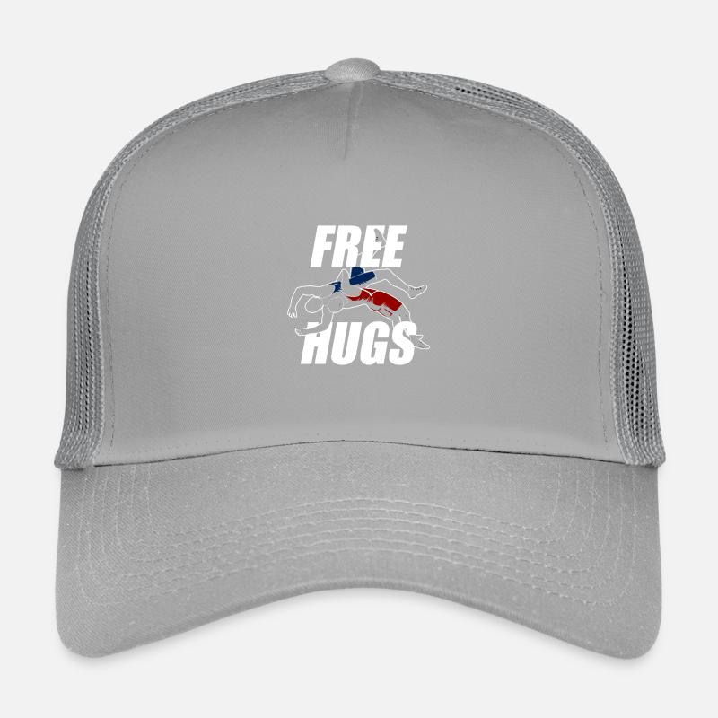 Câlins gratuits Lutteur de catch drôle Casquette trucker enfant
