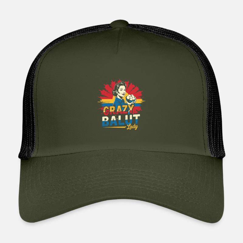 Crazy Balut Lady Phillippinen Kinder Trucker-Cap