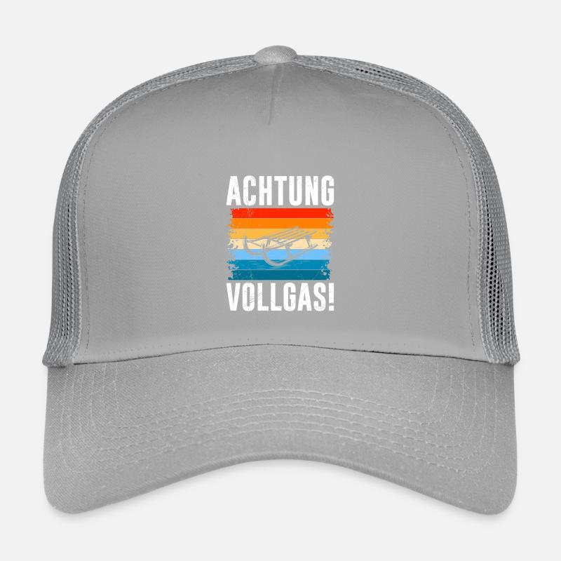 Sleds ATTENTION FULL THROTTLE! FUNNY Kids’ Trucker Cap