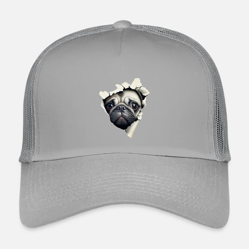 Pug Kids’ Trucker Cap