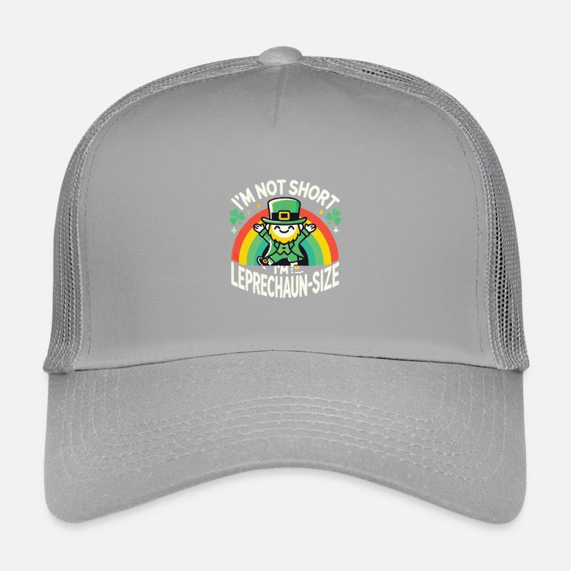 I'm Not Short I'm Leprechaun Size Rainbow St. Kids’ Trucker Cap