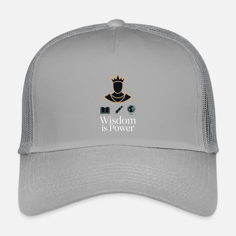 Krone der Weisheit-Emblem Kinder Trucker-Cap