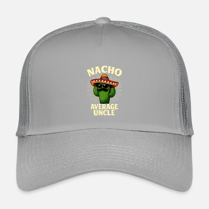 Kein Durchschnitts Onkel Nacho Average Uncle Kinder Trucker-Cap