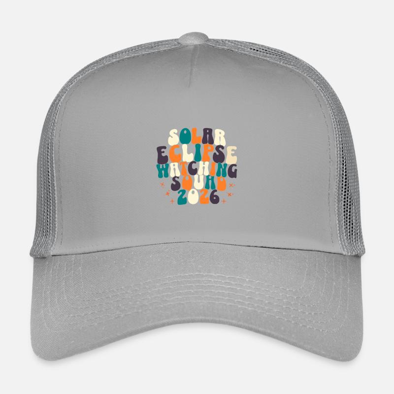 Solar Eclipse Watching Squad 2026 Kinder Trucker-Cap