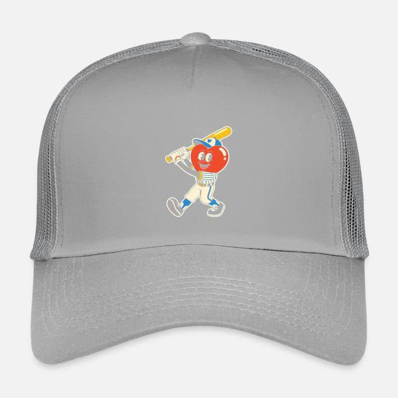 Herz Baseball Kinder Trucker-Cap