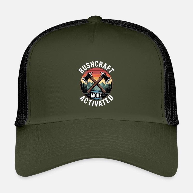Mode Bushcraft activé Casquette trucker enfant