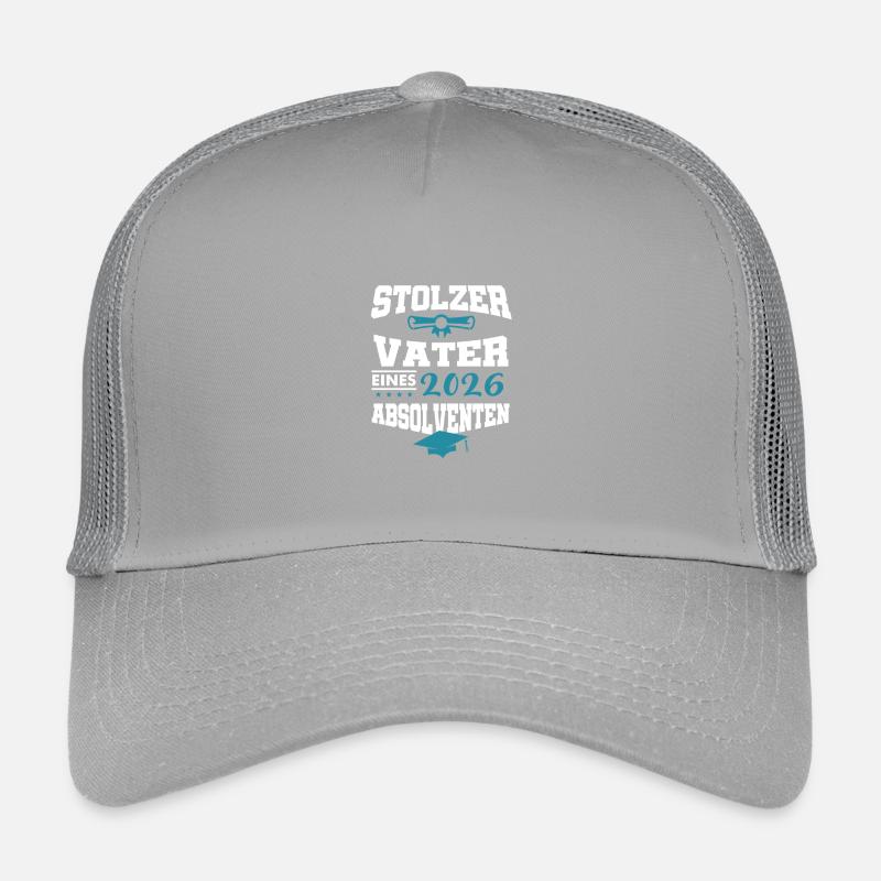 Proud Father Graduate 2026 Bachelor Master Kids’ Trucker Cap