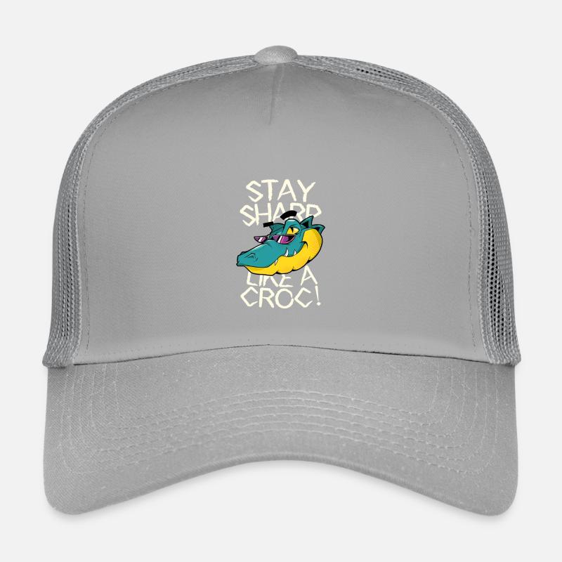 Stay sharp - Crocodile with style Kids’ Trucker Cap