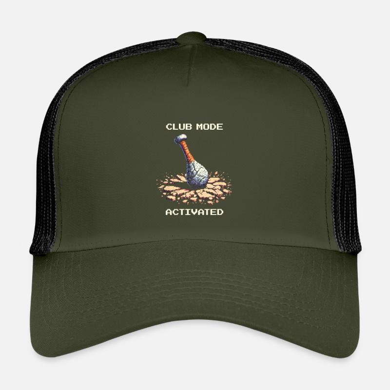 Mode Mace activé | Homme des cavernes de l’âge de pierre Casquette trucker enfant