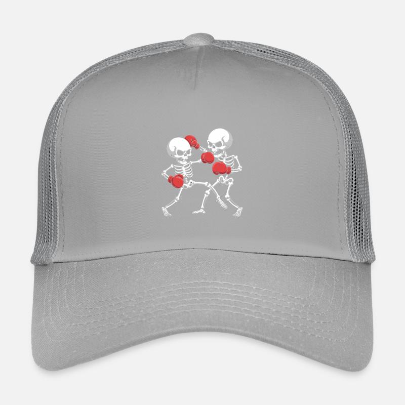 Skelett Boxen Kinder Trucker-Cap
