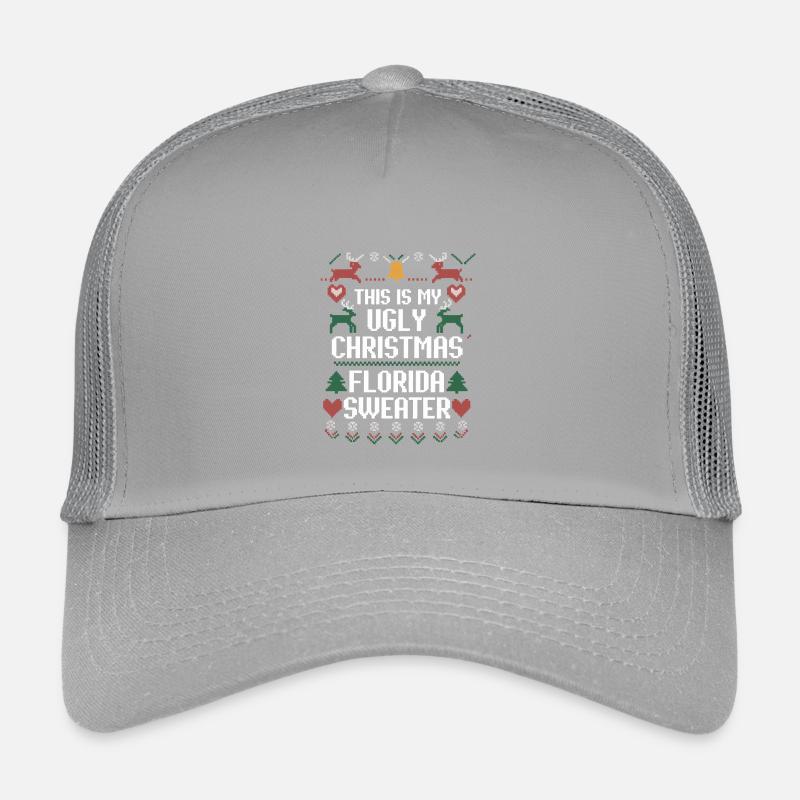 Florida Ugly Christmas Pullover Kinder Trucker-Cap