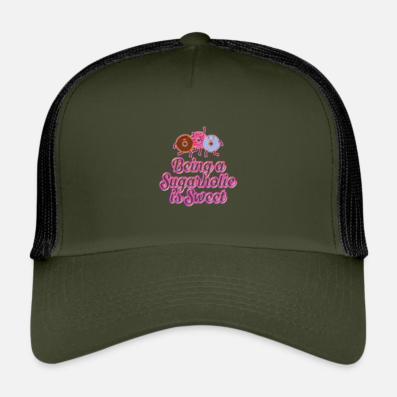 Ein Sugarholic zu sein ist süß Kinder Trucker-Cap